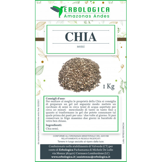 Semi di chia 1 kg Semi di chia 1 kg