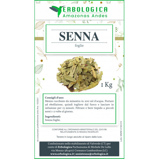 Senna taglio tisana 500 grammi Senna taglio tisana 500 grammi