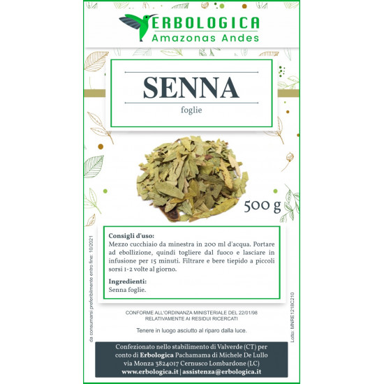 Senna taglio tisana 500 grammi Senna taglio tisana 500 grammi