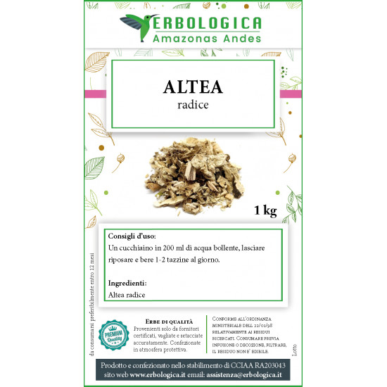 Altea radice tisana 1 kg Altea radice tisana 1 kg