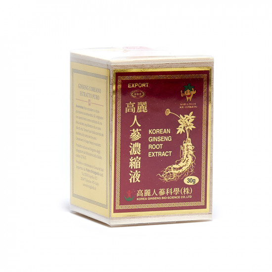 Ginseng coreano estratto puro 30 grammi Ginseng coreano estratto puro 30 grammi