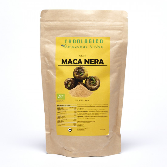 Maca nera in polvere, 500 grammi, originale peruviana 100% naturale. Maca nera in polvere, 500 grammi, originale peruviana 100% naturale.