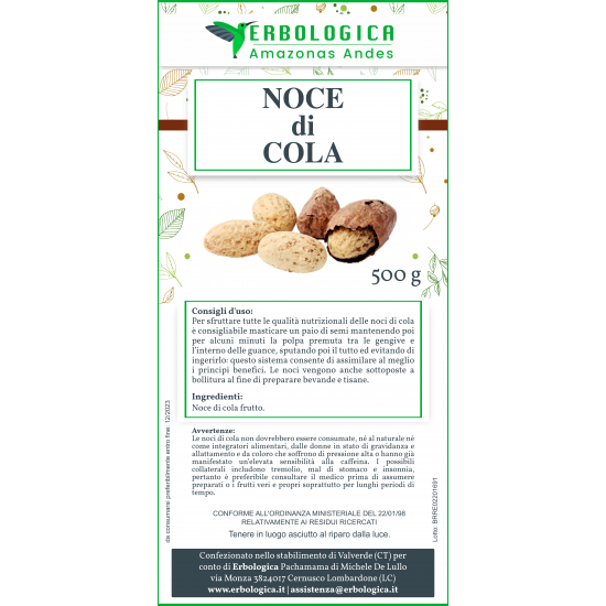 Cola noce taglio tisana 500 grammi Cola noce taglio tisana 500 grammi