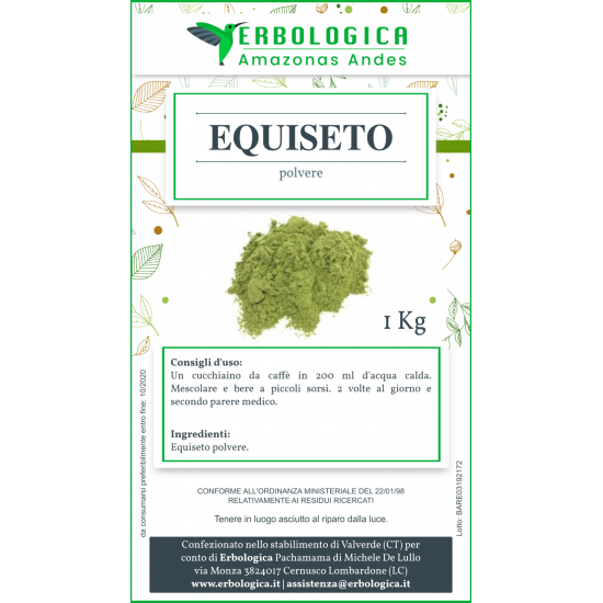 Equiseto in polvere 1 kg Equiseto in polvere 1 kg