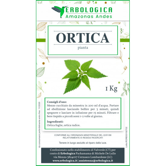 Ortica pianta tisana 1 kg Ortica pianta tisana 1 kg