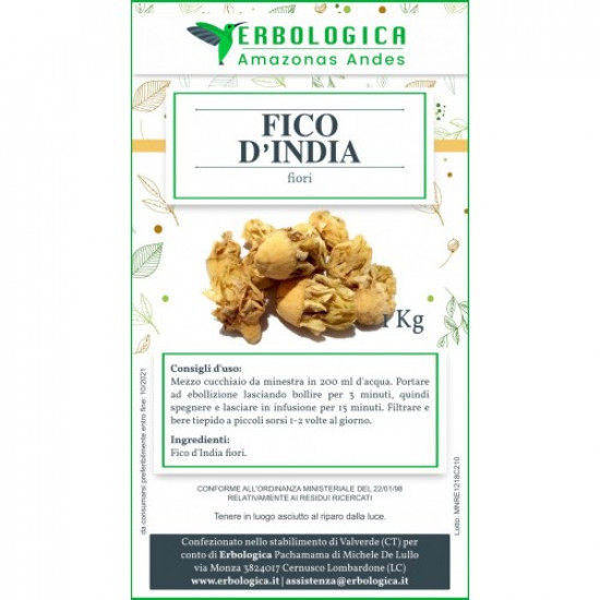 Fico d'india fiori formato da 1 kg Fico d'india fiori formato da 1 kg