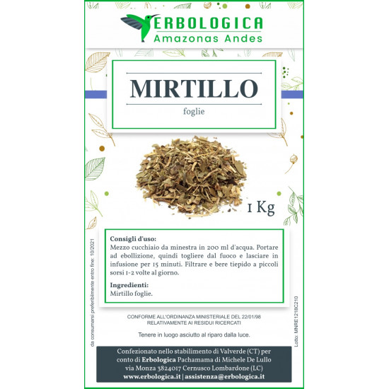 Mirto foglie taglio tisana 1 kg Mirto foglie taglio tisana 1 kg
