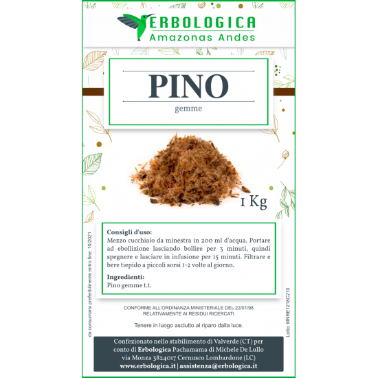 Pino Gemme tisana 1 kg Pino Gemme tisana 1 kg
