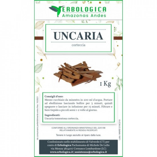 Uncaria tomentosa corteccia 1 kg Uncaria tomentosa corteccia 1 kg