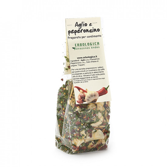 Aglio e peperoncino 100 grammi Aglio e peperoncino 100 grammi
