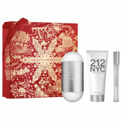 Carolina Herrera 212 NYC Gift Set 100ml EDT + 100ml Body Lotion + 10ml EDT