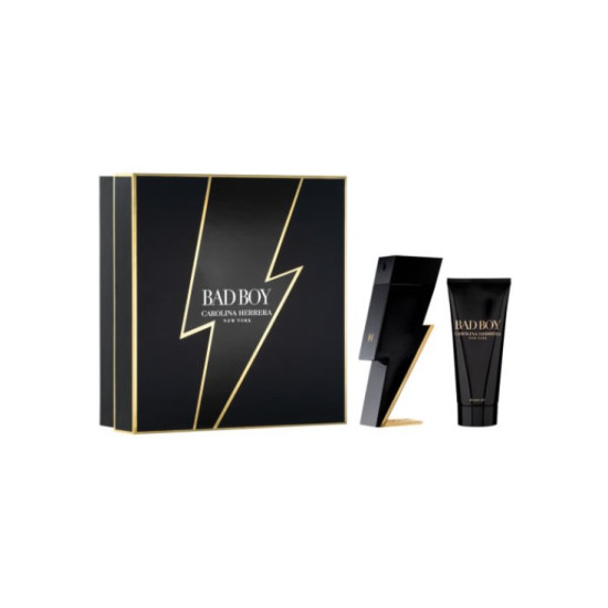 Carolina Herrera Bad Boy Set Regalo 100ml EDT + 100ml Gel Doccia Carolina Herrera Bad Boy Set Regalo 100ml EDT + 100ml Gel Doccia