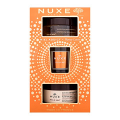 Nuxe Honey Lover Gift Set 175ml Rêve de Miel Body Scrub + 200ml Rêve de Miel Body Oil Balm + 70g Rêve de Miel Candle