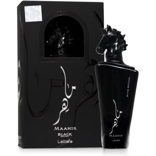 Lattafa Perfumes Maahir Black Edition Eau de Parfum 100ml Spray