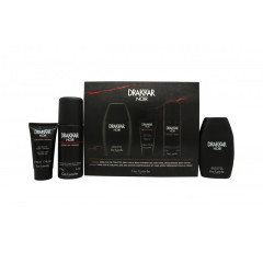Guy Laroche Drakkar Noir Gift Set 100ml EDT + 150ml Deodorant Spray + 50ml Shower Gel
