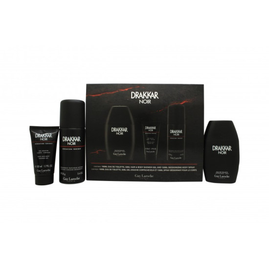 Guy Laroche Drakkar Noir Gift Set 100ml EDT + 150ml Deodorant Spray + 50ml Shower Gel Guy Laroche Drakkar Noir Gift Set 100ml EDT + 150ml Deodorant Spray + 50ml Shower Gel