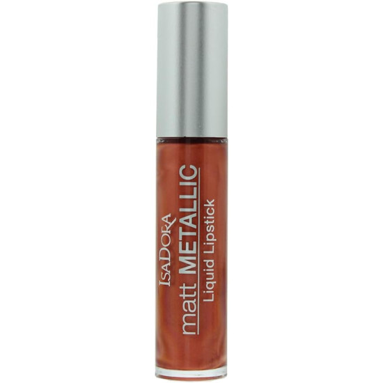 Isadora Matt Metallic Liquid Lipstick 7ml - 82 Copper Chrome