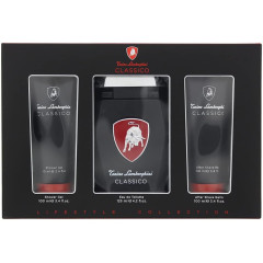 Lamborghini Classico Gift Set 125ml EDT + 100ml Aftershave Balm + 100ml Shower Gel