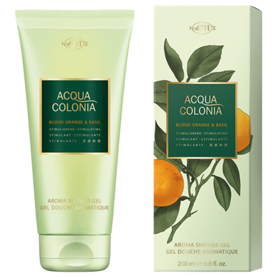 Mäurer & Wirtz 4711 Acqua Colonia Blood Orange & Basil Gel Doccia 200ml Mäurer & Wirtz 4711 Acqua Colonia Blood Orange & Basil Gel Doccia 200ml