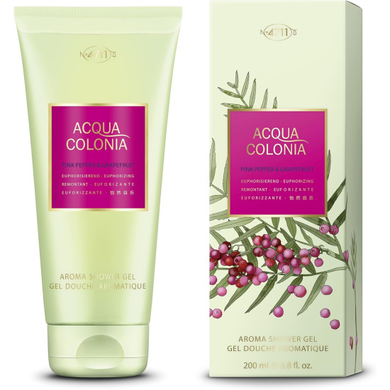 Mäurer & Wirtz 4711 Acqua Colonia Pink Pepper & Grapefruit Gel Doccia 200ml Mäurer & Wirtz 4711 Acqua Colonia Pink Pepper & Grapefruit Gel Doccia 200ml