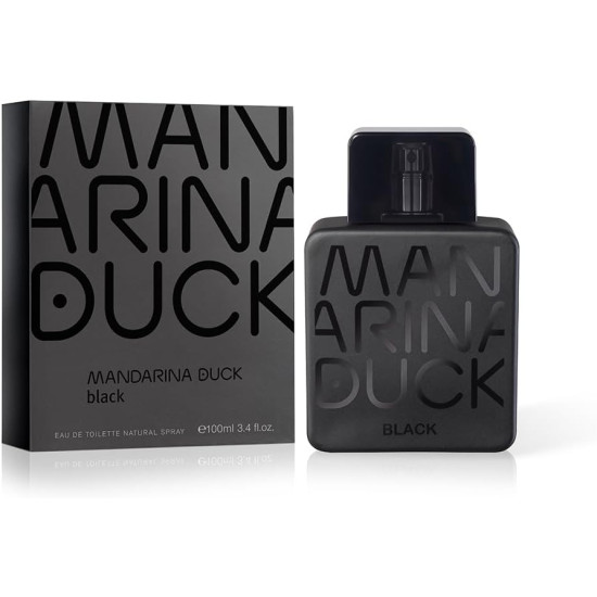 Mandarina Duck Pure Black for Men Eau de Toilette 100ml Spray