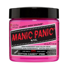 Manic Panic High Voltage Classic Semi-Permanent Hair Colour 118ml - Cotton Candy Pink