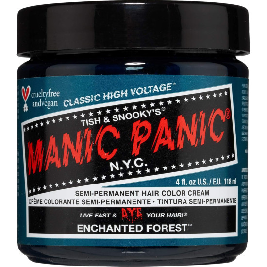 Manic Panic High Voltage Classic Semi-Permanent Hair Colour 118ml - Enchanted Forest