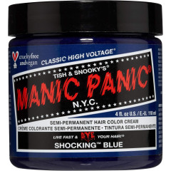 Manic Panic High Voltage Classic Semi-Permanent Hair Colour 118ml - Shocking Blue