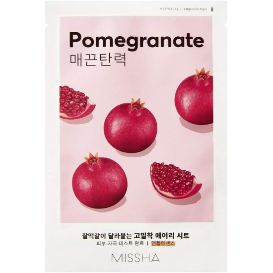 Missha Airy Fit Sheet Mask 19g - Pomegranate Missha Airy Fit Sheet Mask 19g - Pomegranate