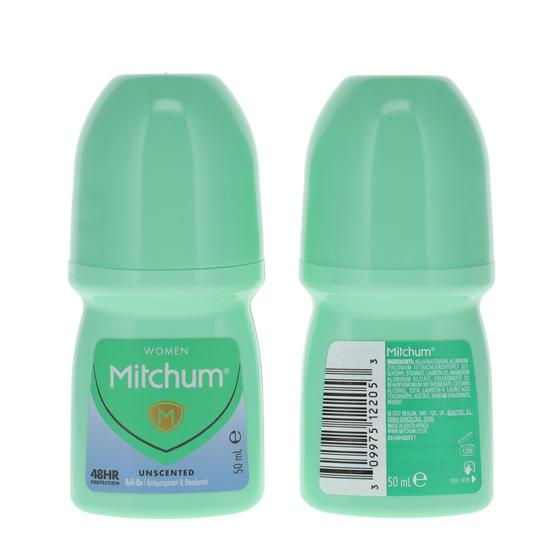 Mitchum 48HR Protection Unscented Roll On 50ml Mitchum 48HR Protection Unscented Roll On 50ml
