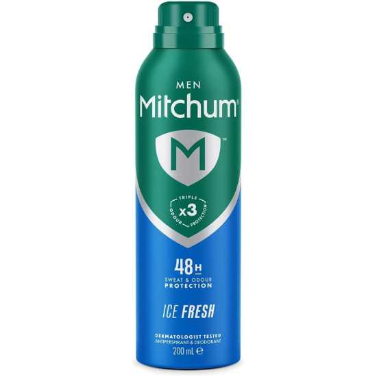 Mitchum Ice Fresh Deodorante Spray 200ml Mitchum Ice Fresh Deodorante Spray 200ml