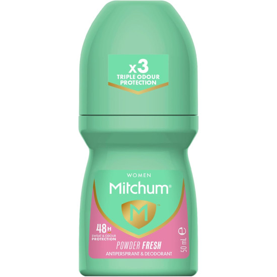 Mitchum Powder Fresh Deodorant Roll-On 50ml Mitchum Powder Fresh Deodorant Roll-On 50ml