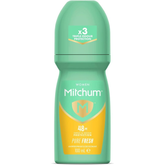 Mitchum Roll-On Pure Fresh Deodorante 100ml Mitchum Roll-On Pure Fresh Deodorante 100ml