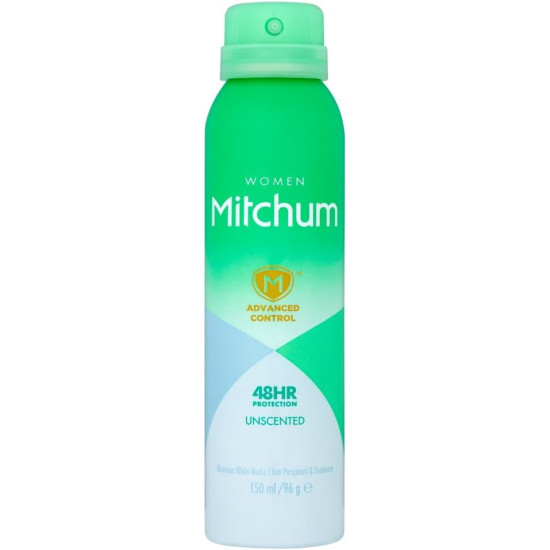 Mitchum Women Advanced Control Unscented 48HR 150ml Spray Mitchum Women Advanced Control Unscented 48HR 150ml Spray