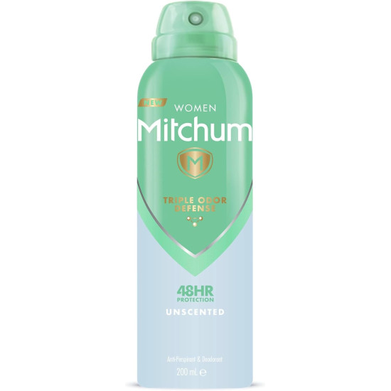Mitchum Women Deodorante Spray 200ml - Senza Profumo Mitchum Women Deodorante Spray 200ml - Senza Profumo