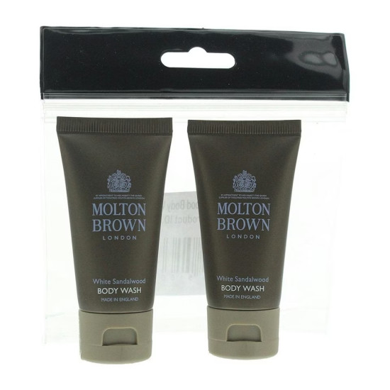 Molton Brown White Sandalwood Body Wash Set Regalo 2 x 30ml