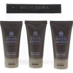 Molton Brown White Sandalwood Body Wash Set Regalo 3 x 30ml