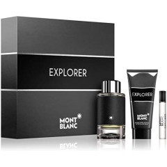 Mont Blanc Legend Gift Set 100ml EDT + 100ml Shower Gel + 7.5ml EDT