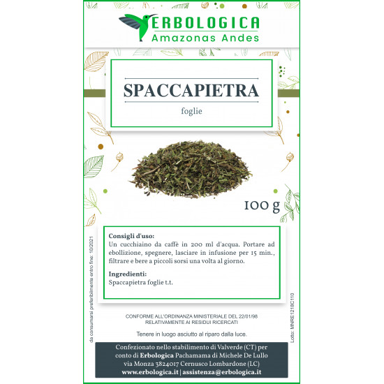 Spaccapietra tisana 100 grammi Spaccapietra tisana 100 grammi
