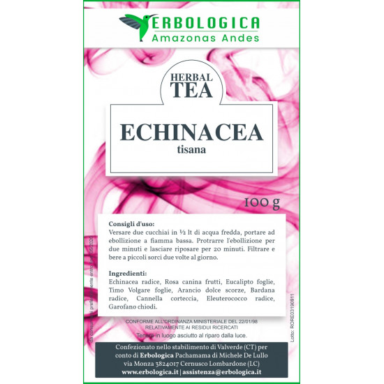 Echinacea tisana composta 100 grammi Echinacea tisana composta 100 grammi
