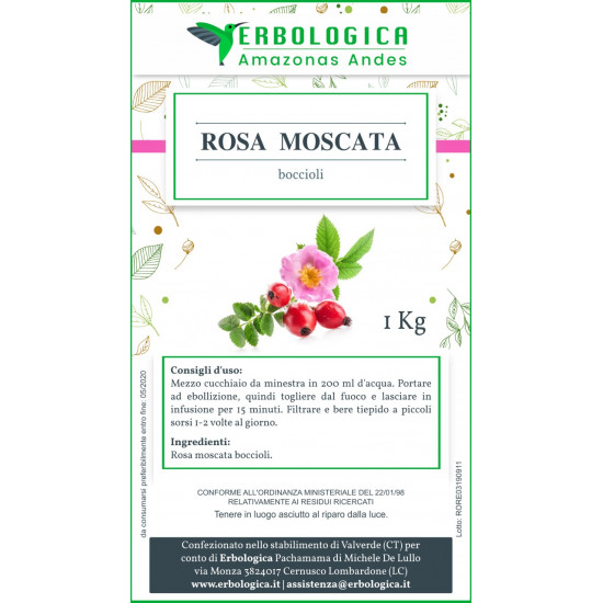 Rosa moscata boccioli 500 grammi Rosa moscata boccioli 500 grammi