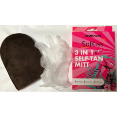 Derma V10 3 in 1 Autoabbronzante Applicator Mitt 1g
