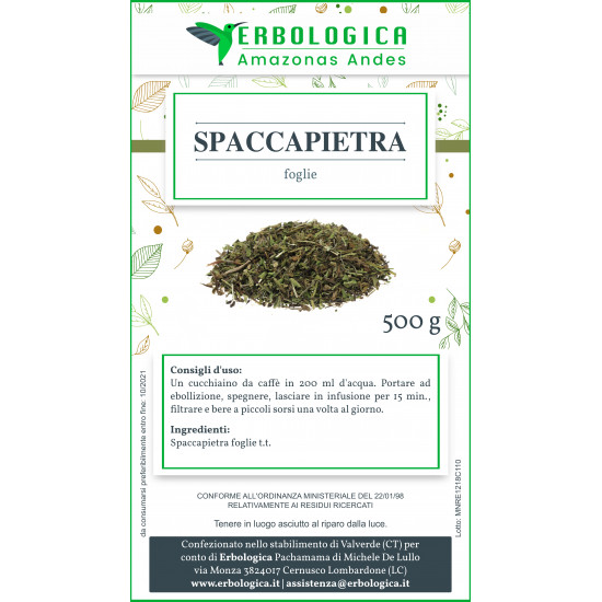 Spacca pietra tisana 500 grammi Spacca pietra tisana 500 grammi