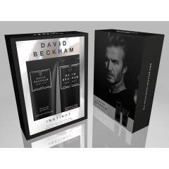 David Beckham Instinct Confezione Regalo 150ml Deodorante Spray + 150ml Shampoo & Bagnoschiuma