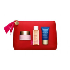 Clarins Multi-Active Collection Gift Set 50ml Multi-Active Day Cream + 15ml Multi-Active Night Cream + 50ml Cleansing Micellar Water + Wash Bag