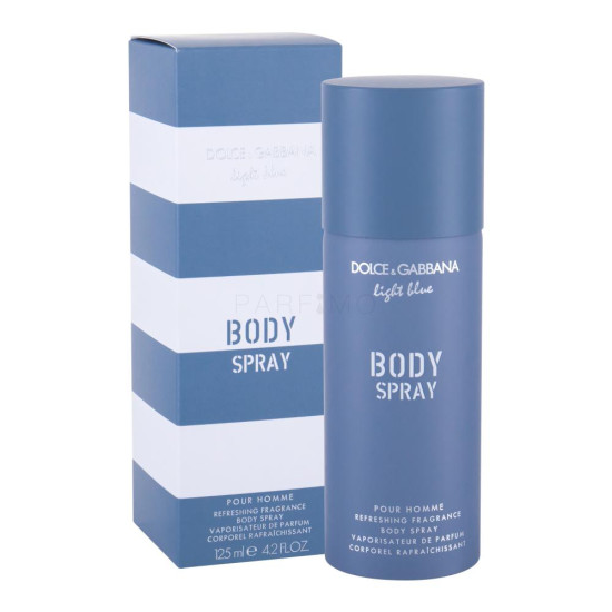 Dolce & Gabbana Light Blue Pour Homme Spay Corpo 125ml Dolce & Gabbana Light Blue Pour Homme Spay Corpo 125ml