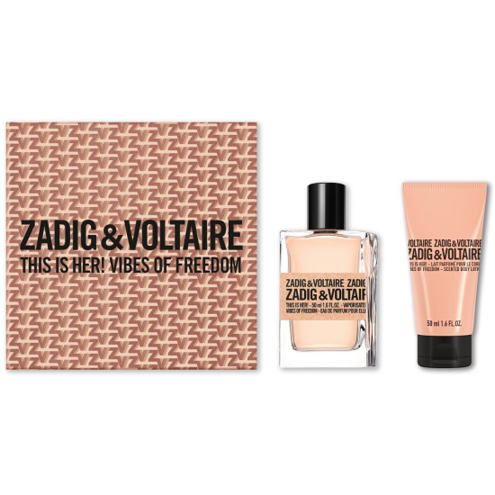 Zadig & Voltaire This is Her! Vibes of Freedom Gift Set 50ml EDP + 50ml Body Lotion Zadig & Voltaire This is Her! Vibes of Freedom Gift Set 50ml EDP + 50ml Body Lotion