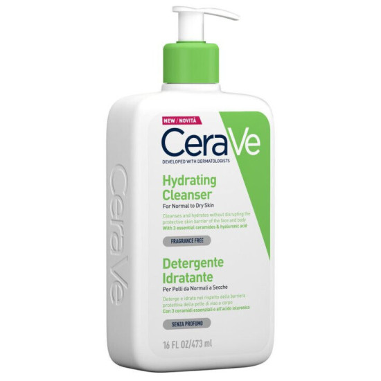 CeraVe Hydrating Cleanser 473ml - Normal To Dry Skin CeraVe Hydrating Cleanser 473ml - Normal To Dry Skin