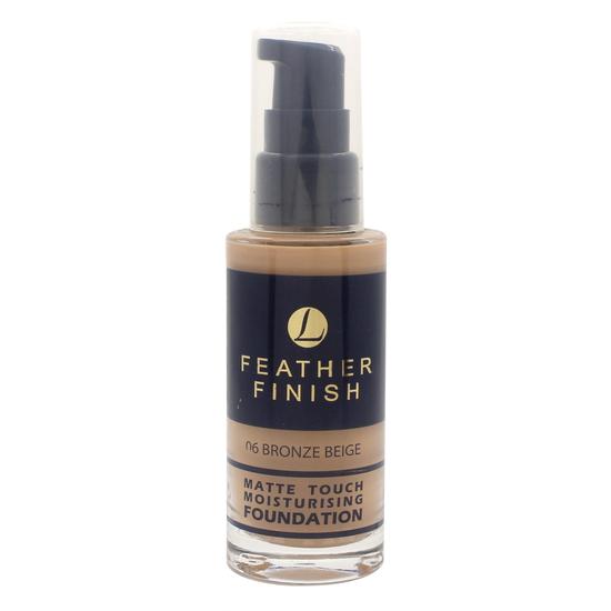Lentheric Feather Finish Matte Touch Moisturising Foundation 30ml - Bronze Beige 06