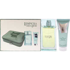 Lolita Lempicka Green Lover Set Regalo 100ml EDT + 75ml Aftershave Balm + Pouch